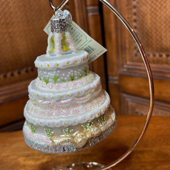 Old World Other - Old World Christmas Wedding Cake Ornament